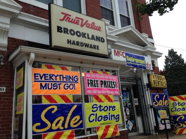 Brookland Hardware Store sale